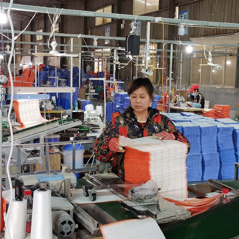 祁洗洁巾工厂展示