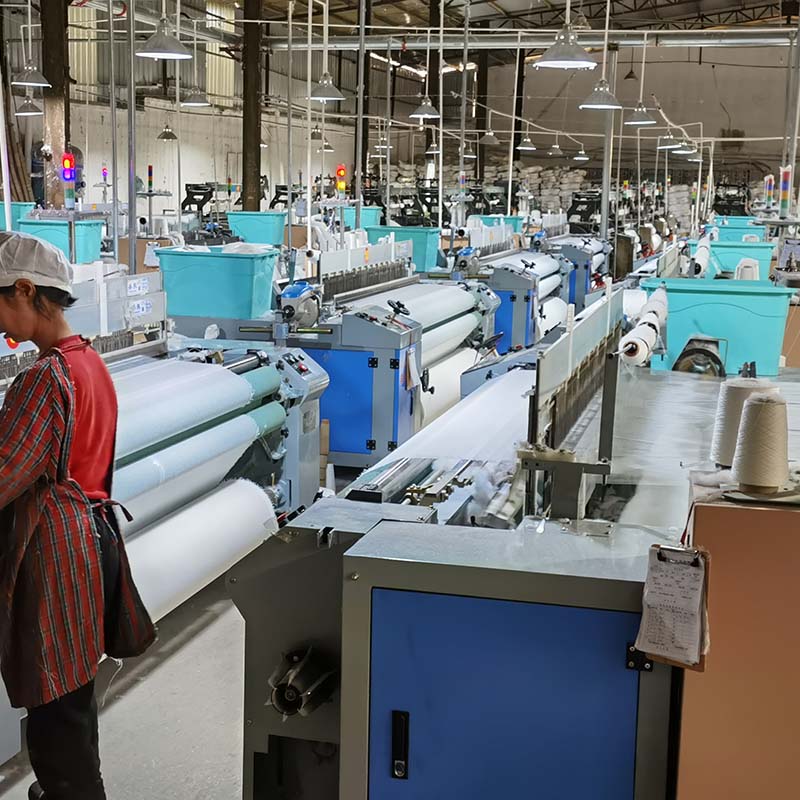 祁洗洁巾工厂展示